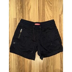 UNIONBAY Christy Convertible Shorts Juniors Women's‎ XS Black EUC